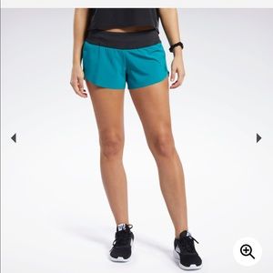 Reebok knit woven shorts